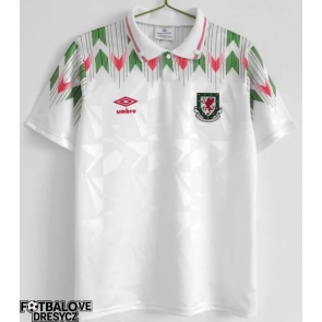 Wales 1990-1991 Retro Venkovní Dres Krátký Rukáv Wales 1990-1991 Retro Venkovní Dres Krátký Rukáv